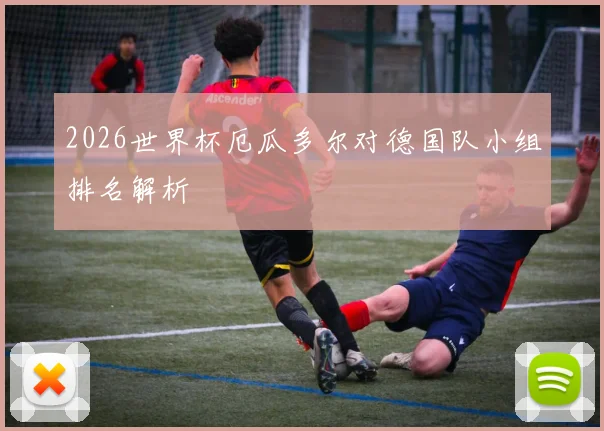 2026世界杯厄瓜多尔对德国队小组排名解析